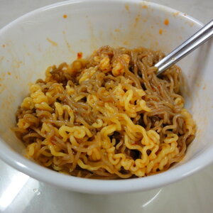 여름철 야식본좌 비빔면